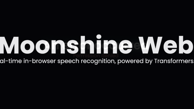 Hugging Face Released Moonshine Web: A Browser-Based Real-Time, Privacy-Focused Speech Hugging Face Released Moonshine Web: A Browser-Based Real-Time, Privacy-Focused Speech Recognition Running Locally