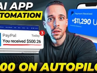 NEW AI App Automation Paying $500/Day FOR FREE To BEGINNERS! (No Skills Required)