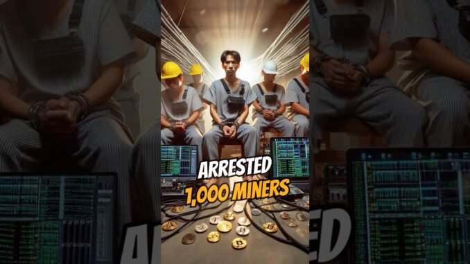 1,000 Bitcoin miners detained in Thailand!!! 🚨 🚨 🚨  #bitcoin #crypto #dinero
