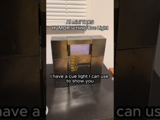 AI mini tap Robot #ai #news #shortsvideo #robot #fyp #chatgpt #speaker