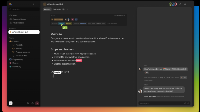 Meet Height: An Autonomous Project Management Platform Leading the Next Meet Height: An Autonomous Project Management Platform Leading the Next Wave of AI Tools