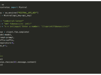 Mistral AI Unveils Codestral 25.01: A New SOTA Lightweight and fast Coding AI Model