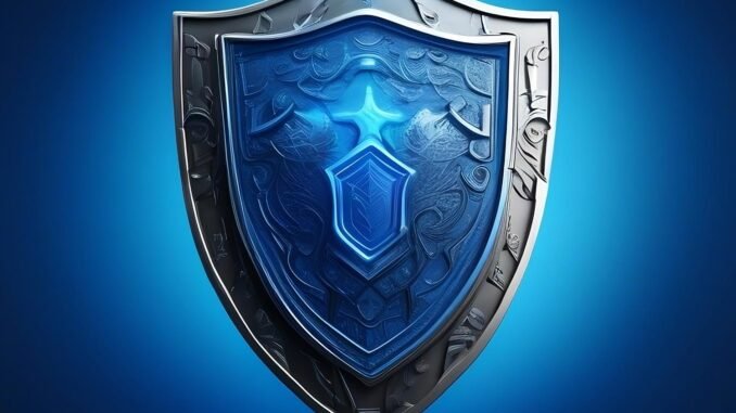 Securing enterprises in the AI era Image of a digital shield illustrating defense for an article with experts from Cisco and IDC on securing enterprise in the AI era with the wide number of threats and vulnerabilities that can be exploited to threaten the security posture of businesses.