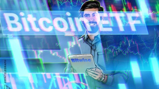 Bitwise launches Bitcoin corporate treasury ETF