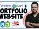 Create a Stunning Portfolio Website Using AI (Full Tutorial for Beginners!) | CodeWithHarry | ILusxx