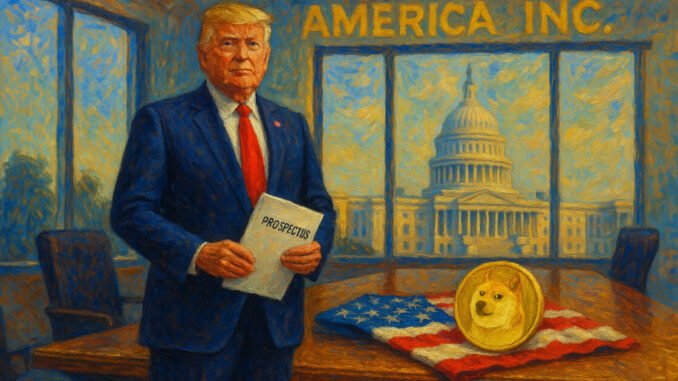 The hostile takeover of America Incorporated The hostile takeover of America Incorporated