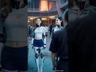 Future Tours? Robot Guides Welcome You! #future #robotgirl #robot #beautiful #ai #robotgirls #cute