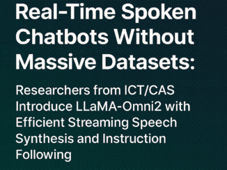 LLMs Can Now Talk in Real-Time with Minimal Latency: Chinese Researchers Release LLaMA-Omni2, a Scalable Modular Speech Language Model
