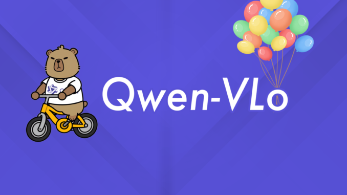 Alibaba Qwen Team Releases Qwen-VLo: A Unified Multimodal Understanding and Alibaba Qwen Team Releases Qwen-VLo: A Unified Multimodal Understanding and Generation Model