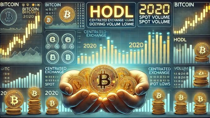 Bitcoin Investors Enter HODL Mode: CEX Spot Volume Drops To Bitcoin Investors Enter HODL Mode: CEX Spot Volume Drops To 2020 Lows