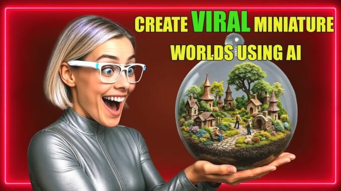 Create Tiny Miniature Worlds with AI (Beginner Step-by-Step Guide)