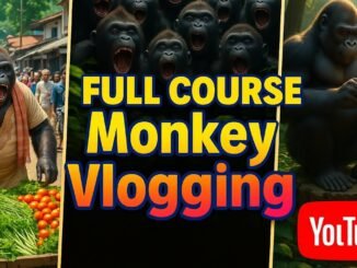 "Monkey Vlogging Kaise Banaye? | Full AI Guide in Urdu/Hindi 🐵🎥"